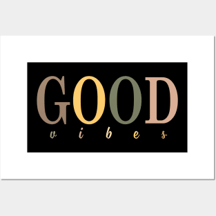 good vibes Posters and Art